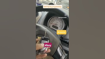 Swift flip key programming #marutisuzuki #swift #carkey #automobile #viralvideo