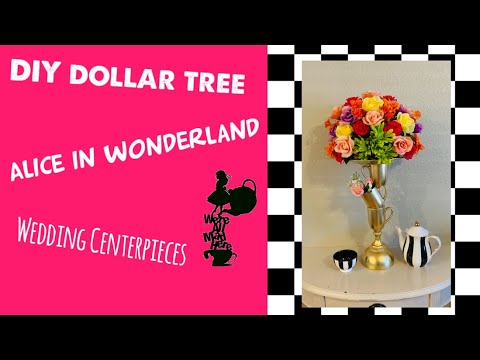Alice in Wonderland Themed Centerpieces -  shop