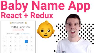 React and Redux 2021 Tutorial Series | 👶 Create a Baby Name Generator!