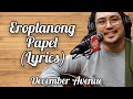 Eroplanong papel  december avenue