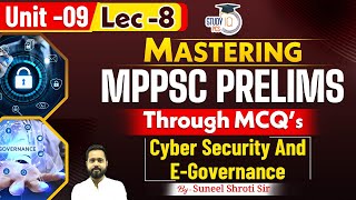 Unit 9 MPPSC | Cyber Security & E-Governance | MPPSC Unit 9 MCQs 2024 | MPPSC Prelims 2024