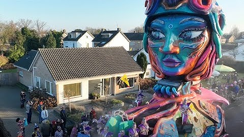 BOEMELDONCK 2025 | HOE ZIET CARNAVAL ERUIT IN 2100 | CV de Black Eagles | 4K Drone beelden