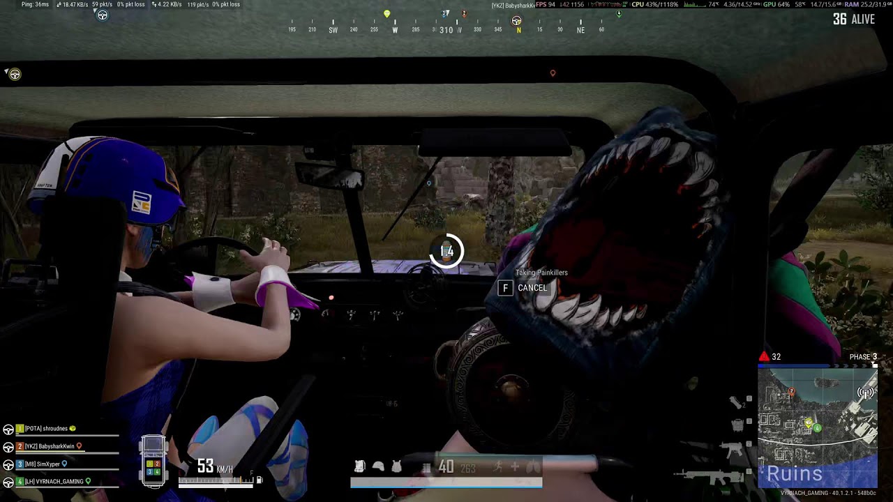 [1440p] Rusty quads like old times yo (RTX5080 5950X 1440p Ultra 3800 cl18 Test)