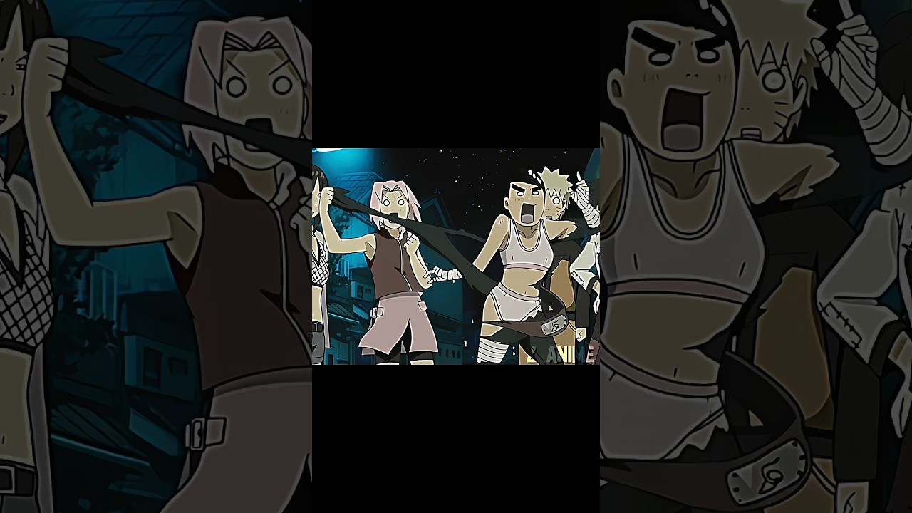 Sakura Exposed Rocklee'S Hidden Outfit 🫥💀 