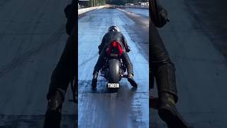 Why are drag racing tracks so sticky?😱#shorts