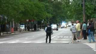 Obama Motorcade Convoy - NATO Chicago
