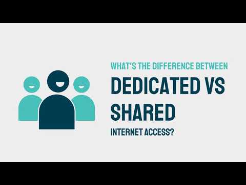 What's the Difference Between Dedicated vs Shared Internet Access?