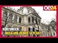 Kürzungen: Mega-Uni-Demos geplant