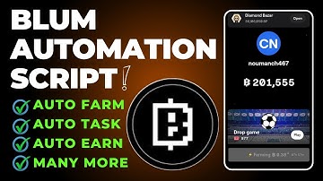 Blum Automation Script | Auto Play Games & Perform Tasks Earn Unlimited Coins | Blum Auto Clicker