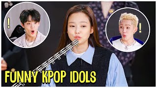 Funny Kpop Idols Try Not To Laugh