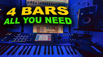 How i turn a 4 bar loop into a full beat with mute and unmute