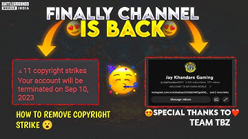 MY 21 COPYRIGHT STRIKES FROM TENCENT FINALLY GOT REMOVED !!