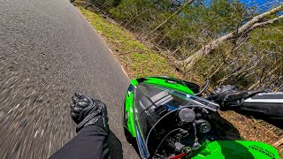 CRASHED MY BRAND NEW ZX6R…