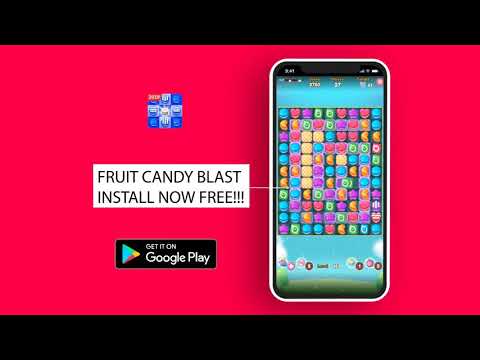 Fruit Candy Blast Match 3 Game: Sweet Cookie Mania