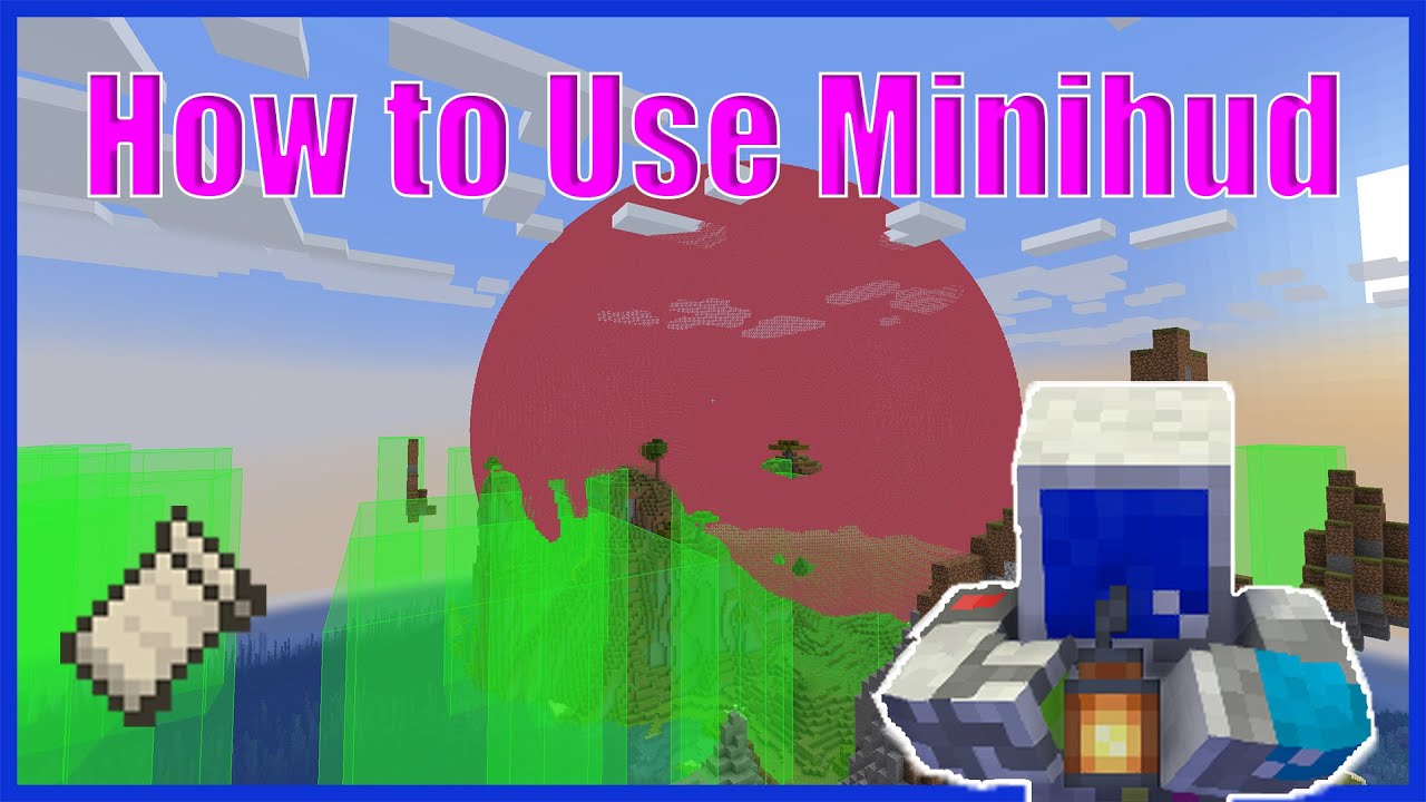 Minihud is the most useful mod java 1 19 youtube