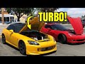 Turbo s2000 vs corvette and others in mexico