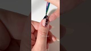 Did another watermarble. ☺️ #nailart #watermarble #watermarblenailart #nailarttutorial