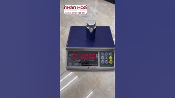 Cân điện tử JWRN - Hướng dẫn calib và hiệu chuẩn