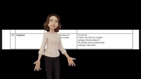 Euphony A pleasing combination of smooth, melodious sounds