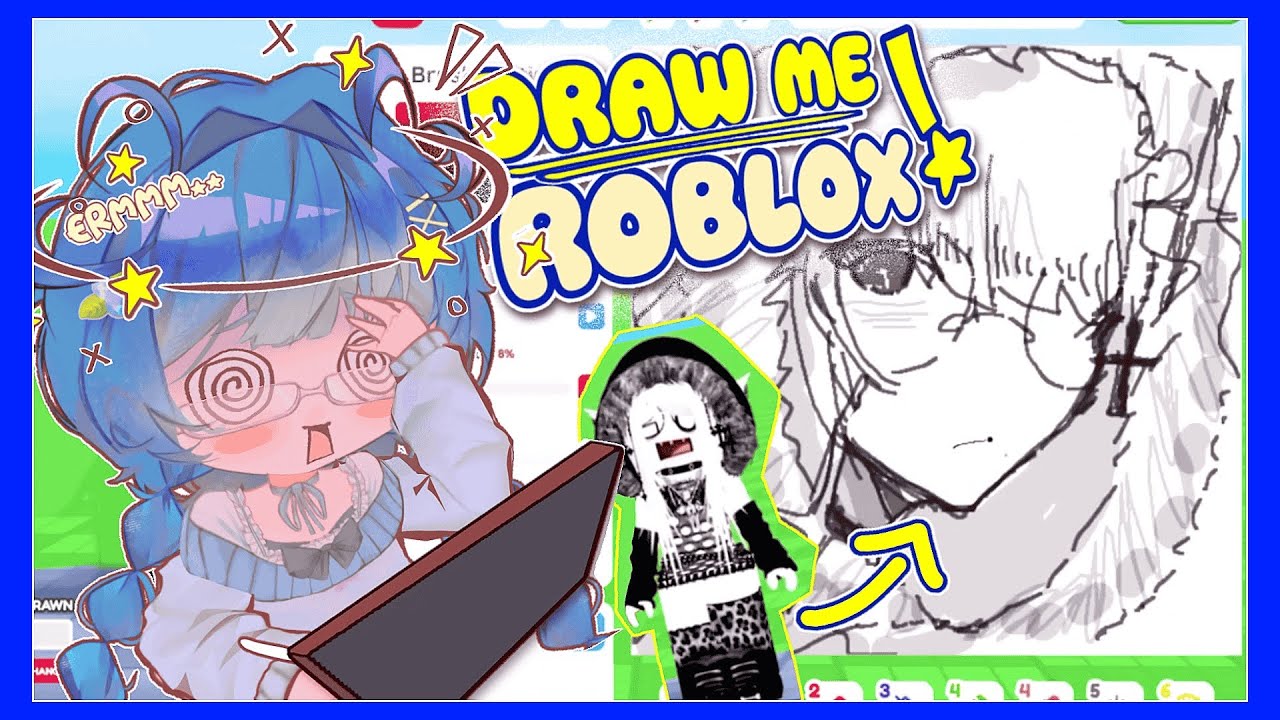 PLAYING ROBLOX DRAW ME as A TRYHARD!? 🎨