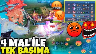 FANNY 4 MAL İLE BİRLİKTE ! 😱Mobile Legends Fanny Nasıl Oynanır Fanny Öğretici Fanny Gameplay