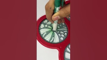 Satisfying ASMR Spirograph Drawing | Hypnotic Patterns #asmr #art #spirograph #shorts #2025 #usa