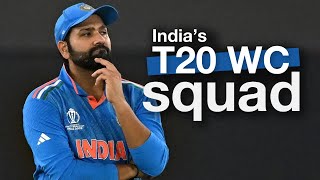 A review of India's World Cup squad | #t20worldcup2024 | #cricket | #worldcup