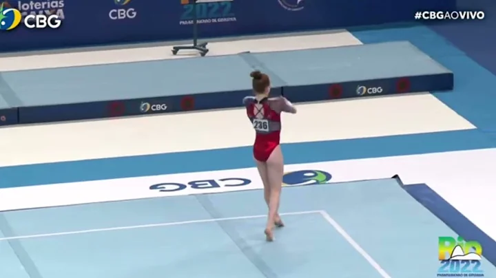 Dulcy Caylor (USA) FX - 2022 Pan American Champion...