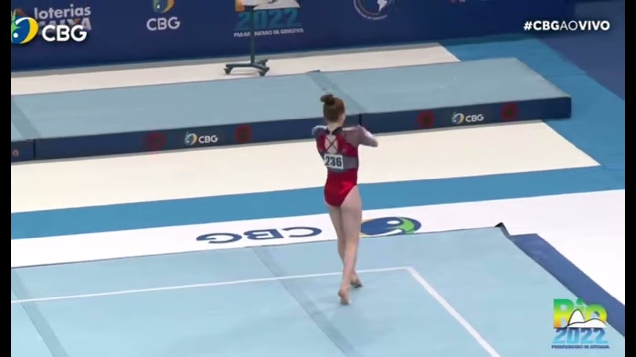 Dulcy Caylor (USA) FX - 2022 Pan American Championships