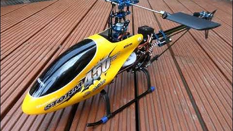 RC 450 Helicopter My First Hover