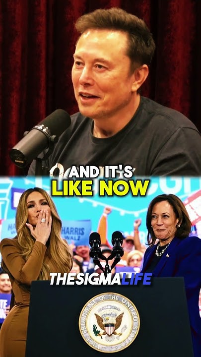 Elon Musk on Jeniffer Lopez Supporting Kamala Harris - YouTube