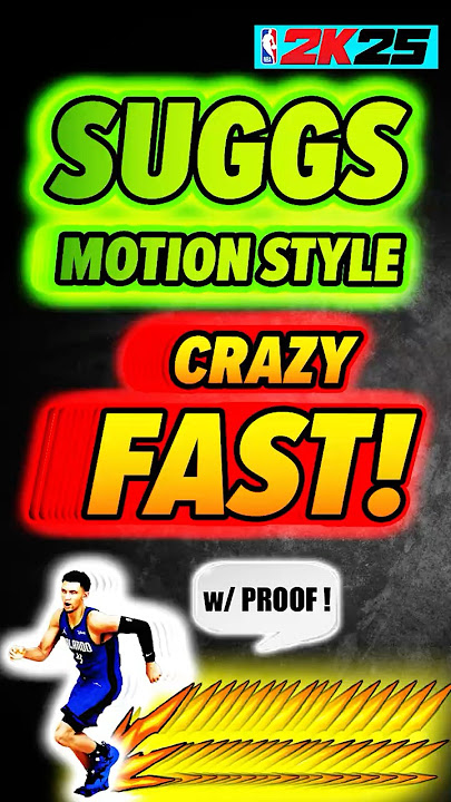 Suggs Motion Style is CRAZY FAST  #nba2k25 #nba2k25gameplay