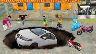 भूकंप कार बचाव Earthquake Giant Car Rescue Comedy Video हिंदी कहानियां Hindi Kahaniya Comedy Video