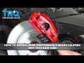 How to Install Performance Rear Brake Calipers 2011-2018 Ram 1500