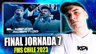 GRAN FINAL ❤️‍🔥 EL MENOR VS ACERTIJO | #FMSCHILE 2023 Jornada 7