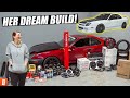 Surprising our SUBSCRIBER with HER DREAM CAR BUILD! (Full Transformation) : 1997 Honda Prelude!