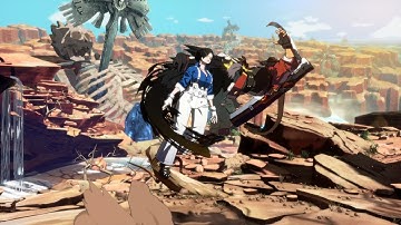 「Guilty Gear Strive」Giovanna c.S → High Jump Cancel Route - 1.13