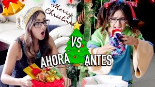 NAVIDAD ANTES VS AHORA | CAELI