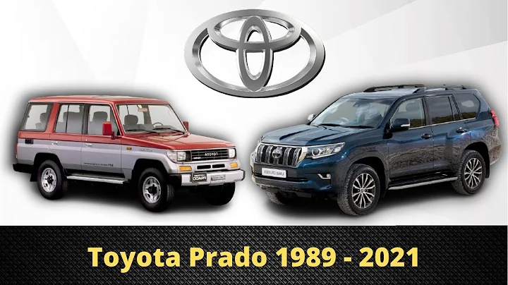 Toyota Land Cruiser Prado Evolution (1989 - 2021) | Toyota Prado Then And Now