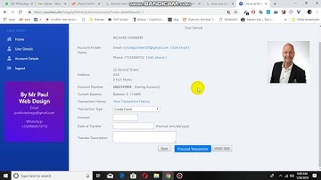 PHP Online Banking Script , Admin Demo