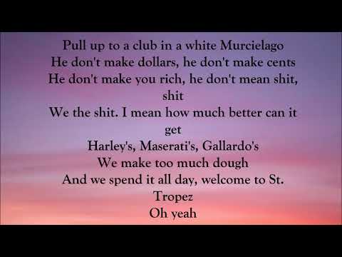 DJ Antoine , Timati , Kalenna & Mad Mark - Welcome To St Tropez  (LYRICS)