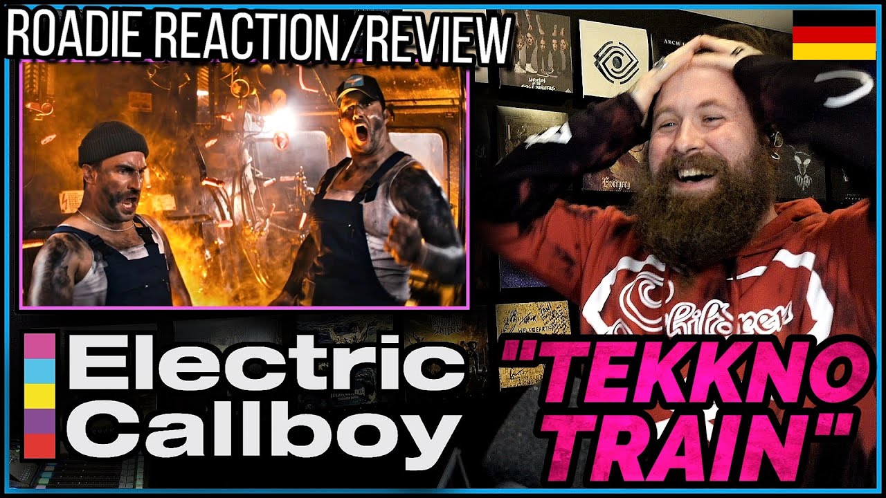 ROADIE REACTIONS Electric Callboy "Tekkno Train" YouTube