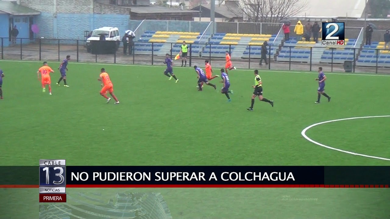 11 JUN 2018 El SAU no pudo ante Colchagua y empató sin goles de local camera iphone 8 plus apk