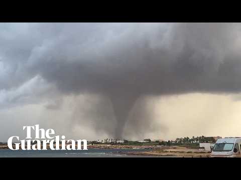 Powerful tornado in western Sicily leaves trail of devastation