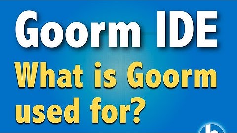 2 - What is Goorm used for?