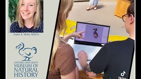 Digitizing the Dodo:  3-D Digitization for Research at Oxford University Museum of Natural History