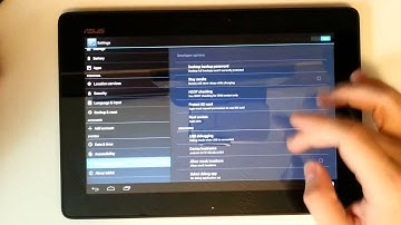 Asus Transformer Pad TF300T - Android 4.1.1 Jellybean