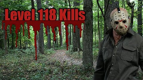 "Friday the 13 the game" Every Jason preforms level 118 kill