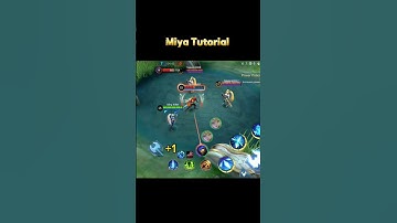 Miya Tutorial | Miya combo | Mobile legends #mlbb #shorts #viralshorts #moontoon