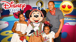 Our 1st Disney Cruise Together. 🛳️❤️  Reign Vlogging Is So Cute.😂  Part1